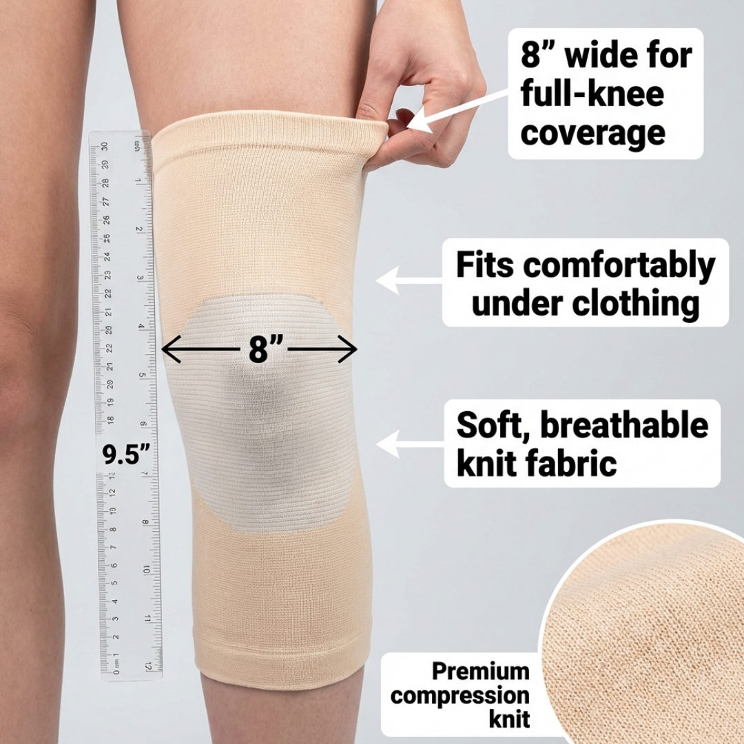Knee Compression Sleeves - End Knee Pain & Move With Confidence Again