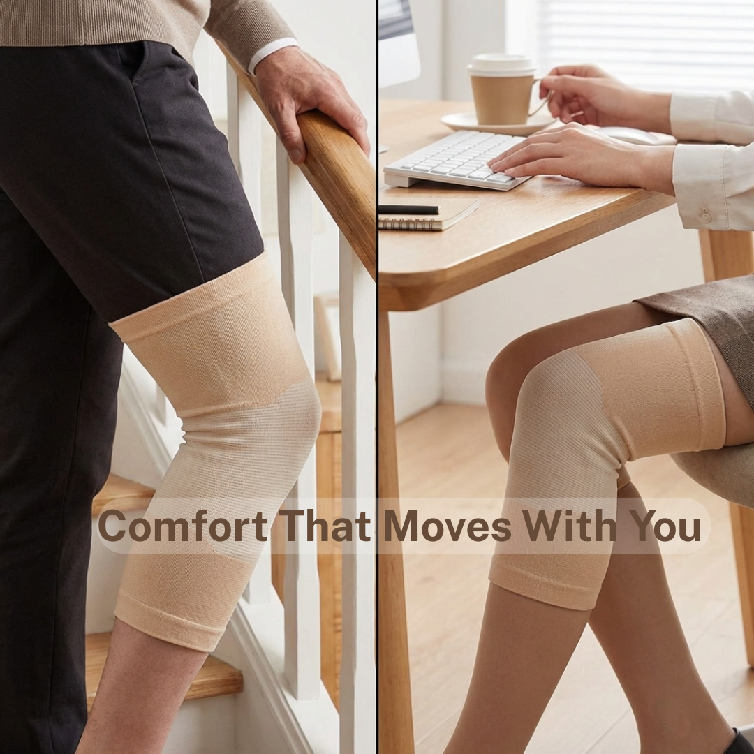 Knee Compression Sleeves - End Knee Pain & Move With Confidence Again