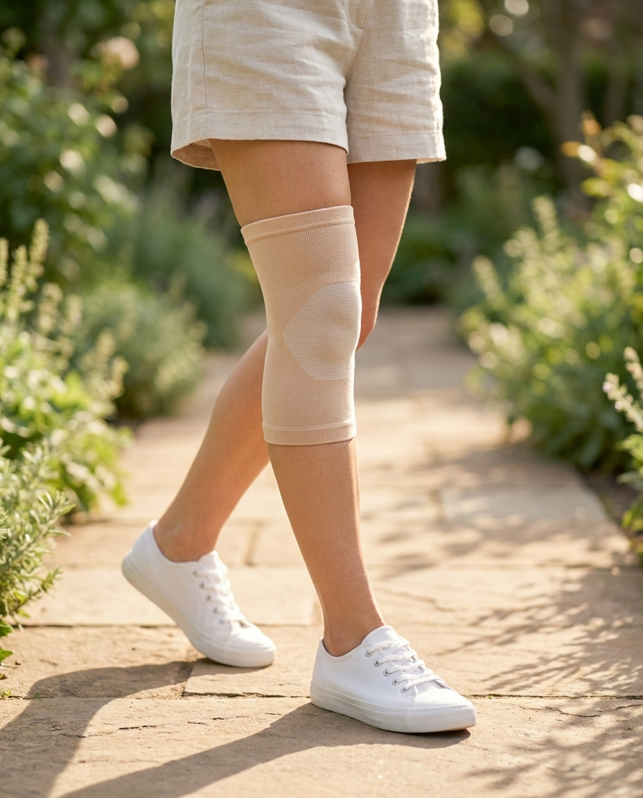 Kneerelia Knee Support Sleeve - All Day Comfort
